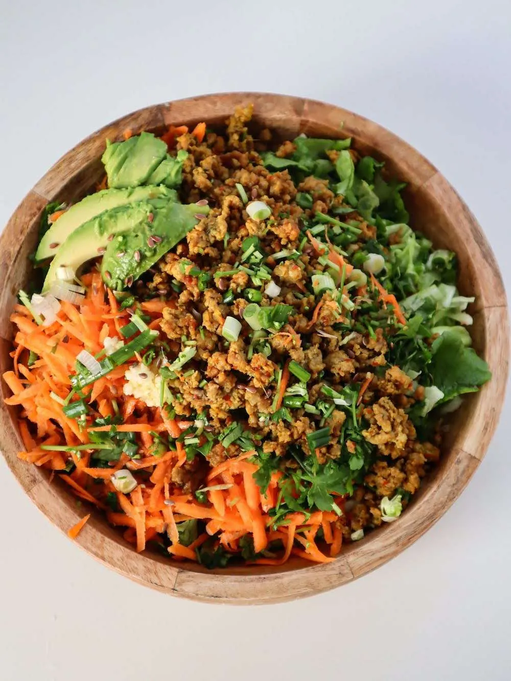 🥬 Anti-Inflammatory Egg Roll in a Bowl Salad